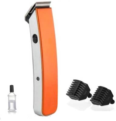 Adino Nova smart cordless O-216 Trimmer For Men (Orange) 