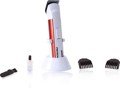 PRITECH Beard PR-1119 Trimmer For Men (orange) 