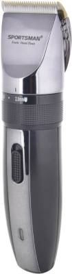 Sportsman Professional Rechargeable Clipper SM-620 Trimmer, Body Groomer For Men, Women (Dark Grey) 