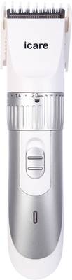 iCare 2in1 Rechargeable ICHT1 Trimmer For Men (Silver) 