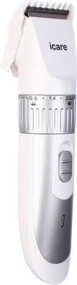 iCare 2in1 Rechargeable ICHT1 Trimmer For Men (Silver) 