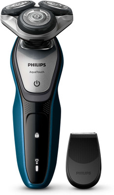 Philips AquaTouch S5420/06 Mens Electric Shaver (Neptune Blue/Charcoal Grey)