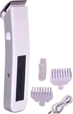 Kemei Professional KM-3005 A Trimmer For Men (White) 