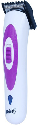 

Brite BHT 580 Cordless Trimmer for Men(Pink)
