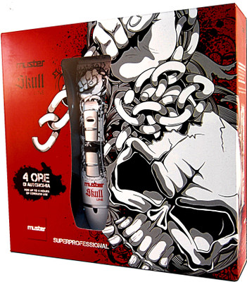 

Muster Skull Line Cordless Trimmer for Men(Black)