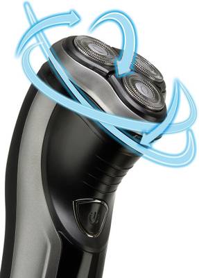 Nova Aqua 3D Wet & Dry NAS 710 Shaver For Men (Black) 