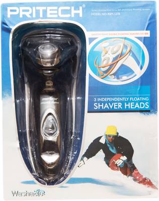 PRITECH Body Groomer RSM-1278 Shaver For Men (Grey) 