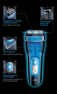 Braun CoolTec CT5cc ct5cc Shaver For Men (Grey) 