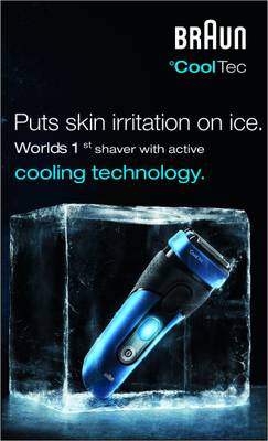 Braun CoolTec CT5cc ct5cc Shaver For Men (Grey) 