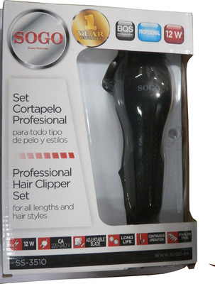 

Sogo SS-3510 Shaver For Men(Black)
