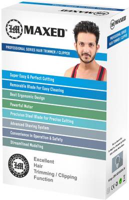 Maxed MX-3788-Blue Professional Hair Blade BU Trimmer For Men