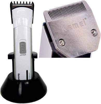 Kemei Electric Hair And Beard KM 2599 Trimmer For Men (white) 
