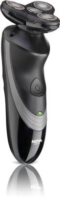 Nova Aqua 4D Wet & Dry NAS 730 Shaver For Men (Black) 