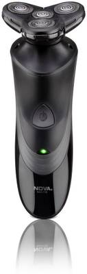 Nova Aqua 4D Wet & Dry NAS 730 Shaver For Men (Black) 