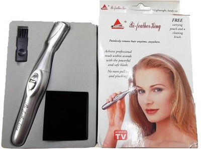 Bi-Feather RF -818 Trimmer 30 min  Runtime 4 Length Settings(Grey)