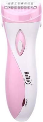 BRITE Fashion Profession Lady Shaver BLS-8833 Shaver For Women (White) 