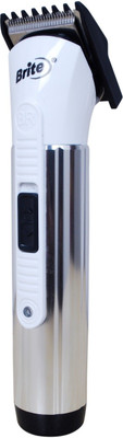 

Brite BHT 730 Cordless Trimmer for Men(Silver)