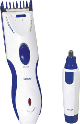 

Sogo PELO-3407 Cordless Trimmer for Men(Multicolor)