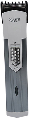 

Onlite OL105 Corded & Cordless Trimmer for Men(Grey)