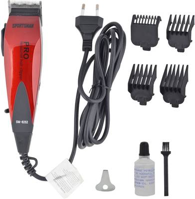 Sportsman Professional Rechargeable Clipper SM-6252 Trimmer, Body Groomer For Men, Women (Multicolor) 