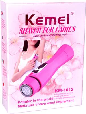 Kemei Professional KM-1012 Shaver For Women (Multicolor) 