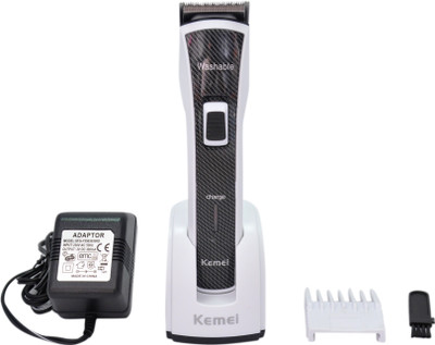 

Kemei KM-6166 Cordless Trimmer for Men(Black)