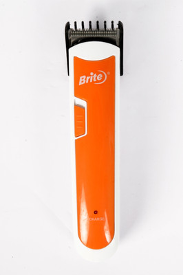 

Brite BHT-408 Cordless Trimmer for Men(Orange)