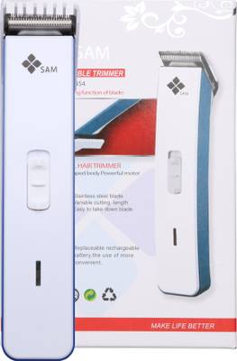SAM Shaver 0454 Blue Trimmer For Men (Blue) 