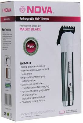 Nova NHT 1014/00 2 In 1 Cordless and corded Trimmer For Men