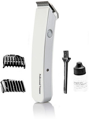 Professional Advanced Skin Friendly Precision Trimmer 45 min  Runtime 4 Length Settings(White)
