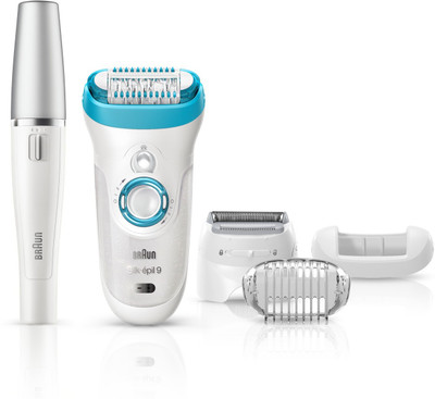 

Braun Silk-epil Series 9 9558 Epilator for Women(White/Blue)