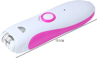 SJ ST50215 Ladies Body Hair Remover Cordless Eyebrow Epilator Tri...
