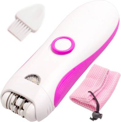 SJ ST50215 Ladies Body Hair Remover Cordless Eyebrow Epilator Tri...