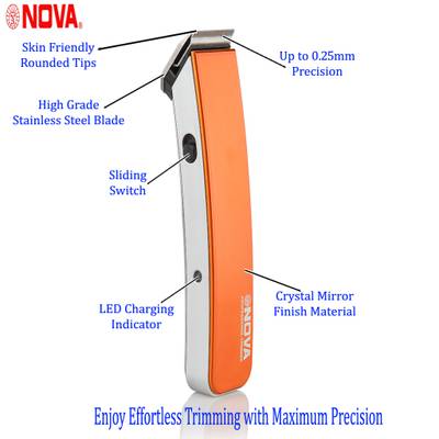 Nova NHT 1047 O Advanced Rechargeable Trimmer For Men