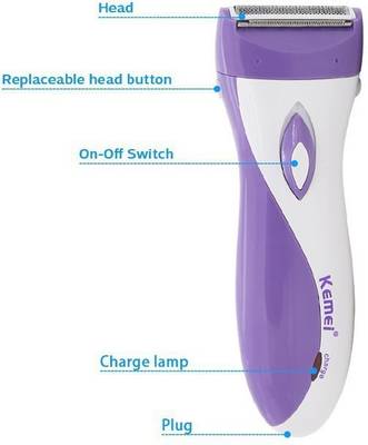 Kemei km-3018 Women Shave Shaver, Epilator For Women