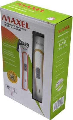 Maxel Rechargeable AK-8009 Trimmer For Men (Multicolor) 