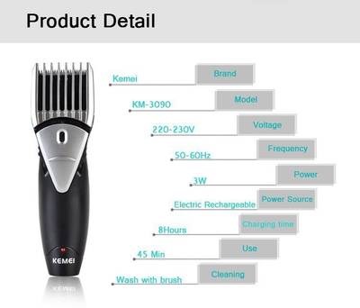 Kemei KM 3090 Professional Trimmer For Men