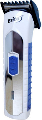 

Brite BH 630 Corded & Cordless Trimmer for Men(White)