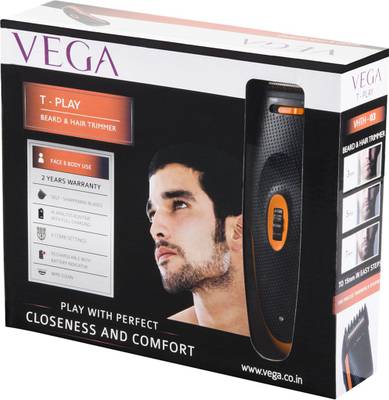 Vega T-Play VHTH-03 Trimmer For Men (Black)