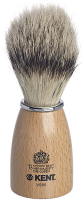 

Kent Wooden Socket Small Pure Bristle Badger Effect Shaving Brush