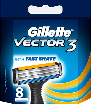 

Gillette Vector 3(Pack of 8)