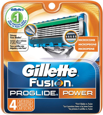 

Gillette Fusion Proglide Power 4 Cartridges Pack(Pack of 4)