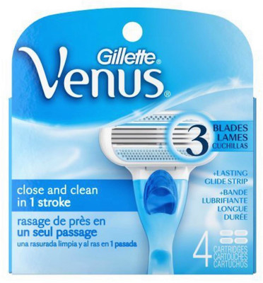 

Gillette Venus Close & Clean in 1 Stroke ( 4 Cart(Pack of 4)