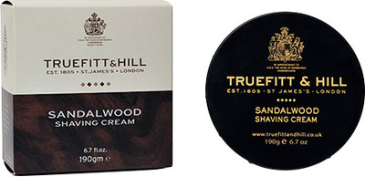 Truefitt & Hill NEW Sandalwood Shave Cream Bowl(190 g)
