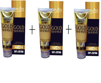 

Zever Gold Shaving Cream with Aloe vera and Vitamin E(78 g)
