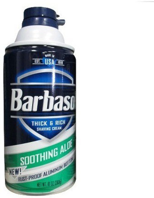 

Barbasol Thick and Rich Shaving Cream For Men(283 g)