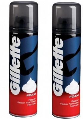 

Gillette Foam Regular (Pack of 2)(392 g)