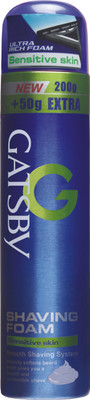 

Gatsby Shaving Foam Sensitive(250 g)