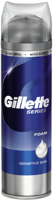 15% OFF on Gillette Series Foam Sensitive Skin(245 gm) 15% OFF on Gillette Series Foam Sensitive Skin(245 gm)