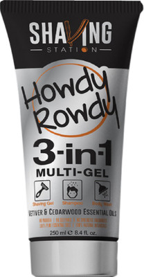 

Shaving Station Wow Howdy Rowdy 3 in 1 Gel(100 ml)
